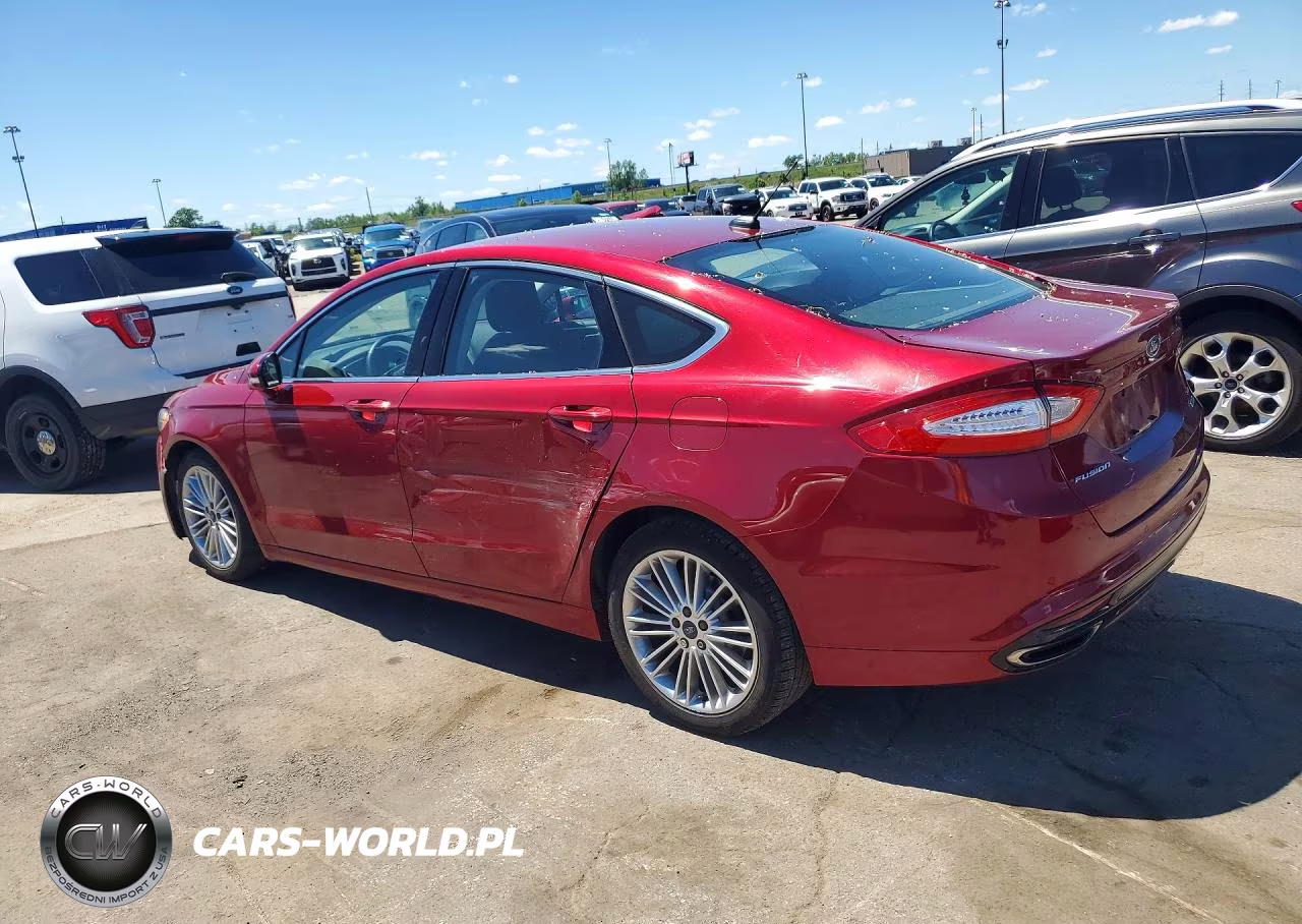 2015 Ford Fusion Se VIN:3FA6P0H91FR233182 - 2