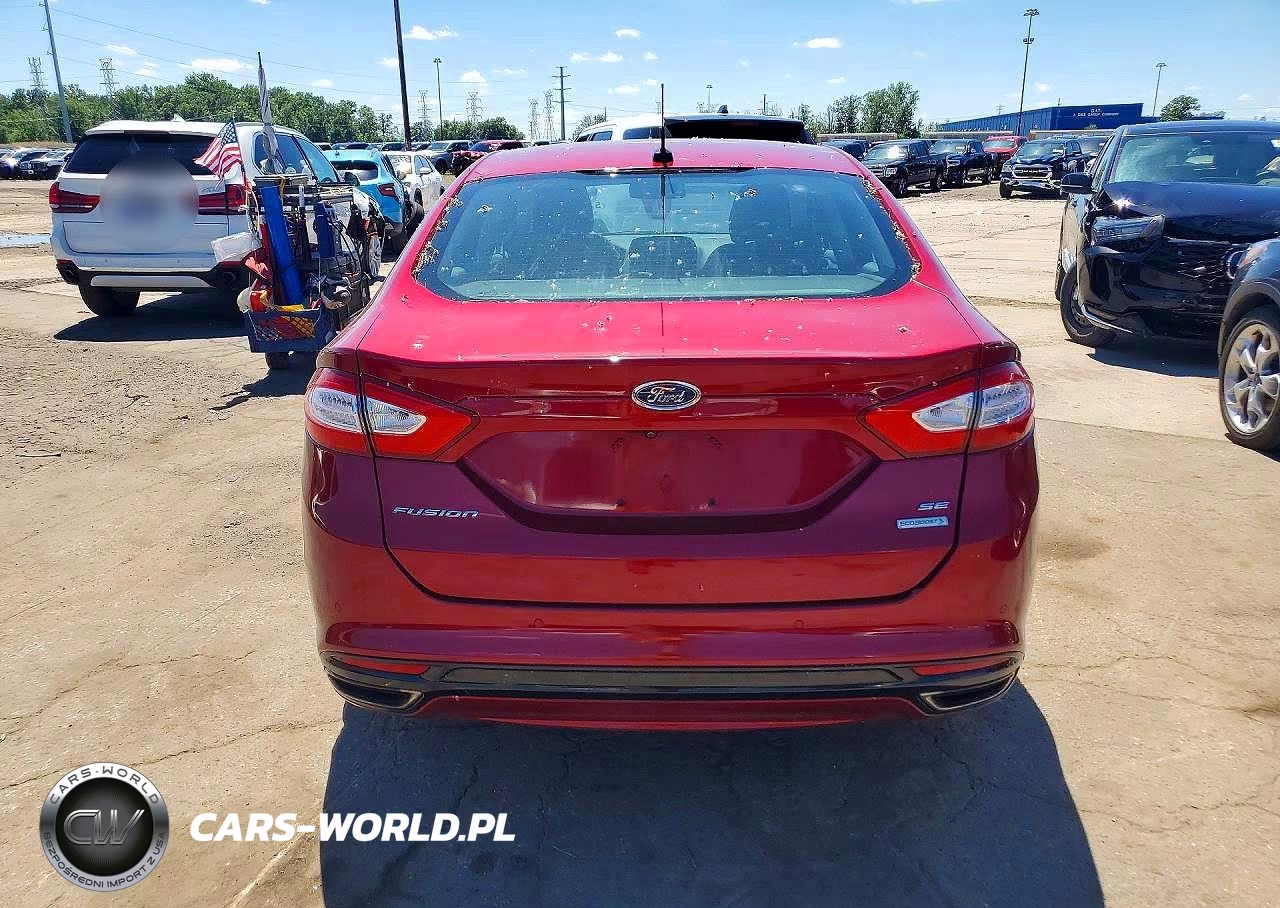 2015 Ford Fusion Se VIN:3FA6P0H91FR233182 - 6
