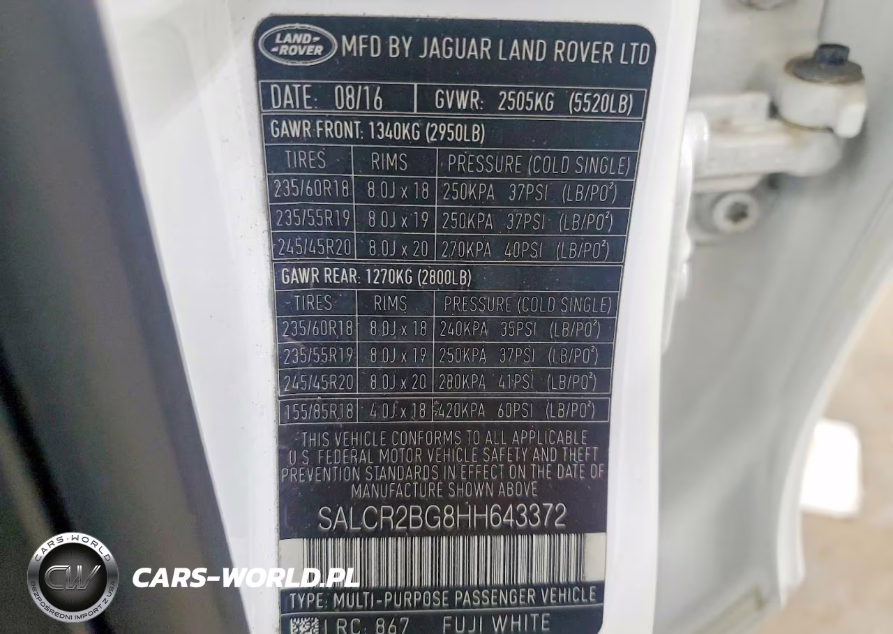 2017 Land Rover Discovery Sport Hse VIN:SALCR2BG8HH643372 - 13