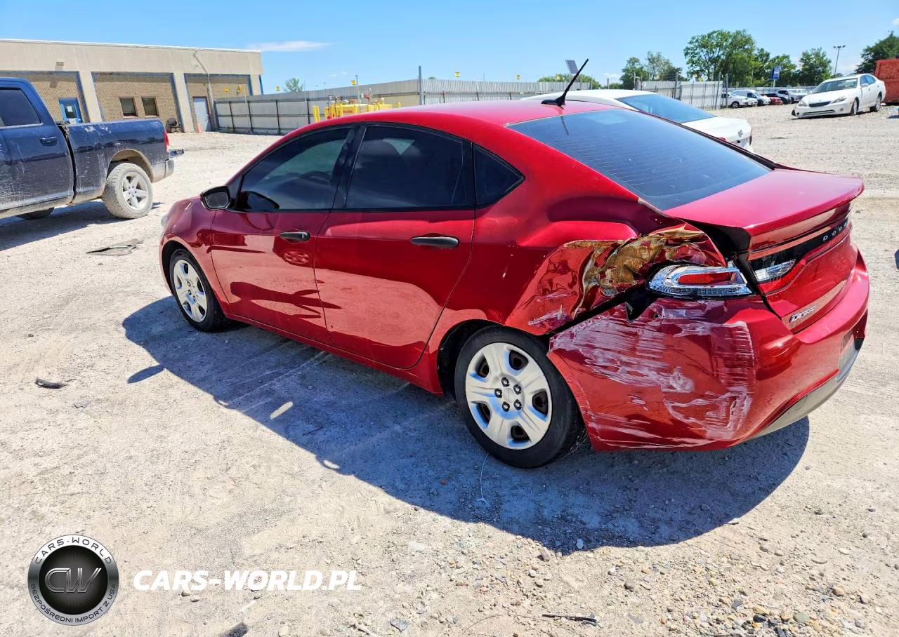 2013 Dodge Dart Se VIN:1C3CDFAA9DD197524 - 2