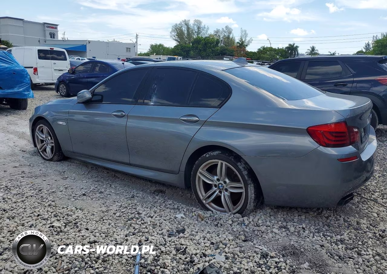 2013 BMW 550 I VIN:WBAFR9C50DDX79875 - 2