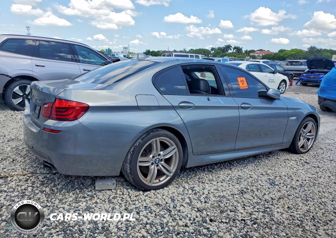 2013 BMW 550 I VIN:WBAFR9C50DDX79875 - 3