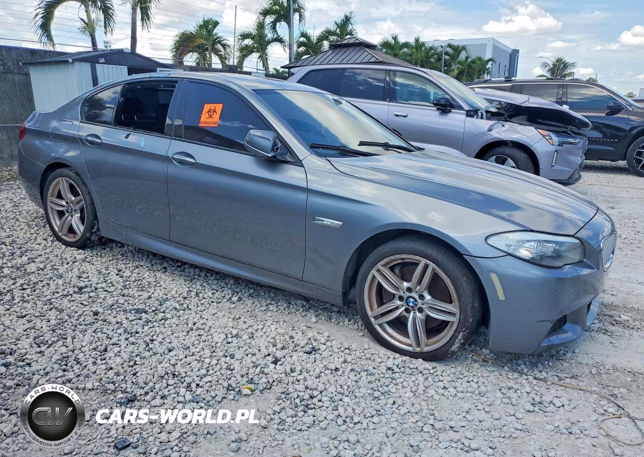 2013 BMW 550 I VIN:WBAFR9C50DDX79875 - 4