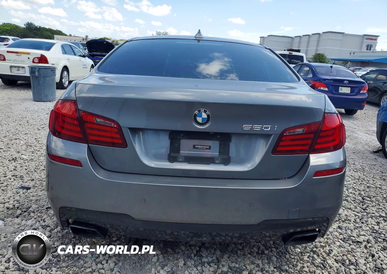 2013 BMW 550 I VIN:WBAFR9C50DDX79875 - 6