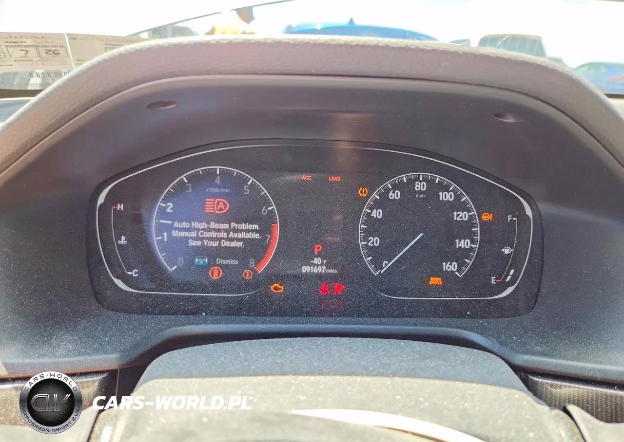 2019 Honda Accord Sport VIN:1HGCV1F38KA018685 - 9