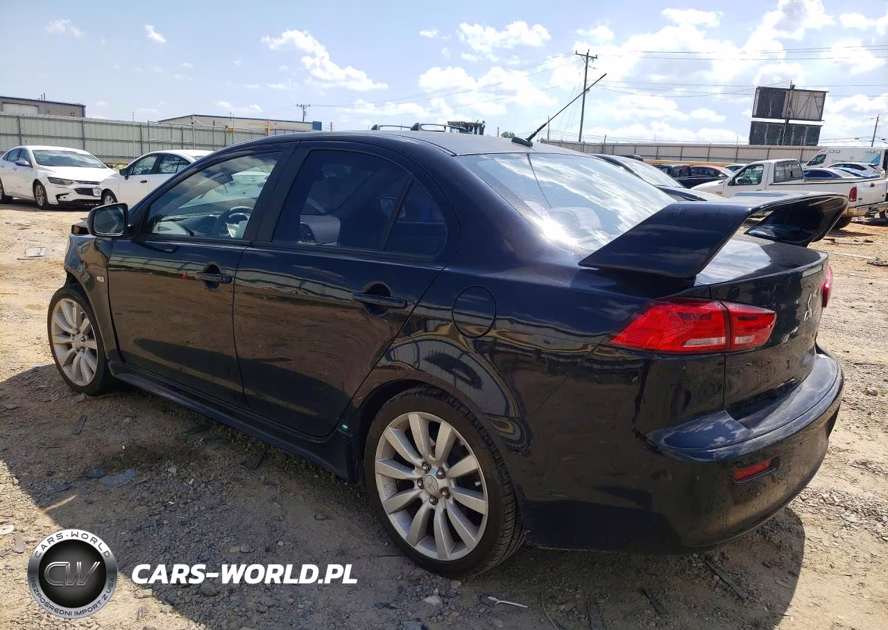 2008 Mitsubishi Lancer Gts VIN:JA3AU86U98U025080 - 2