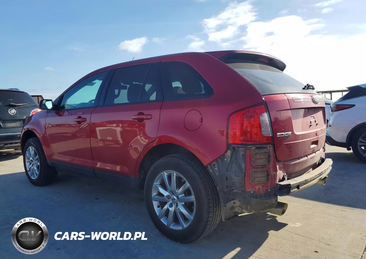 2012 Ford Edge Sel VIN:2FMDK4JC1CBA70536 - 2