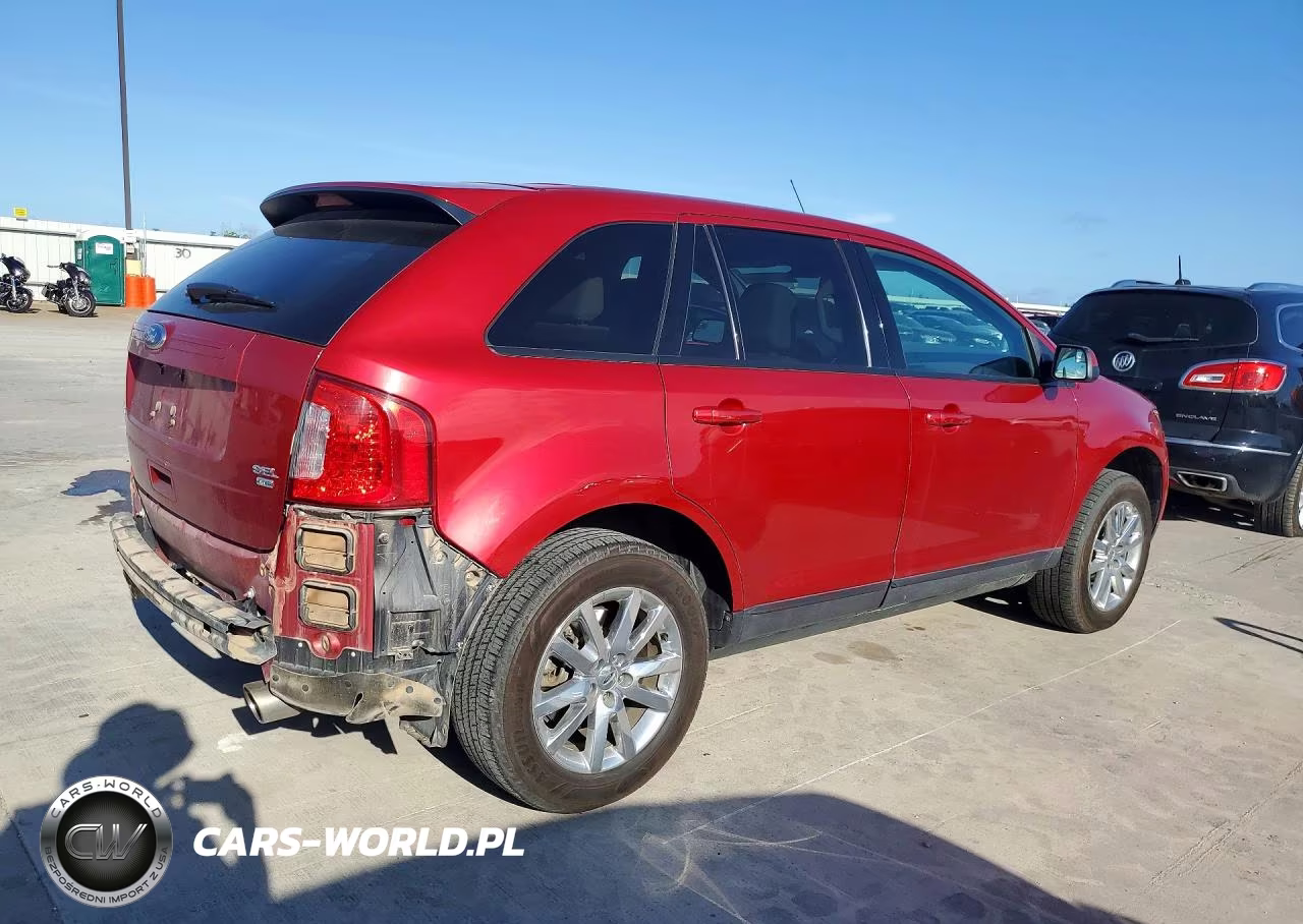 2012 Ford Edge Sel VIN:2FMDK4JC1CBA70536 - 3
