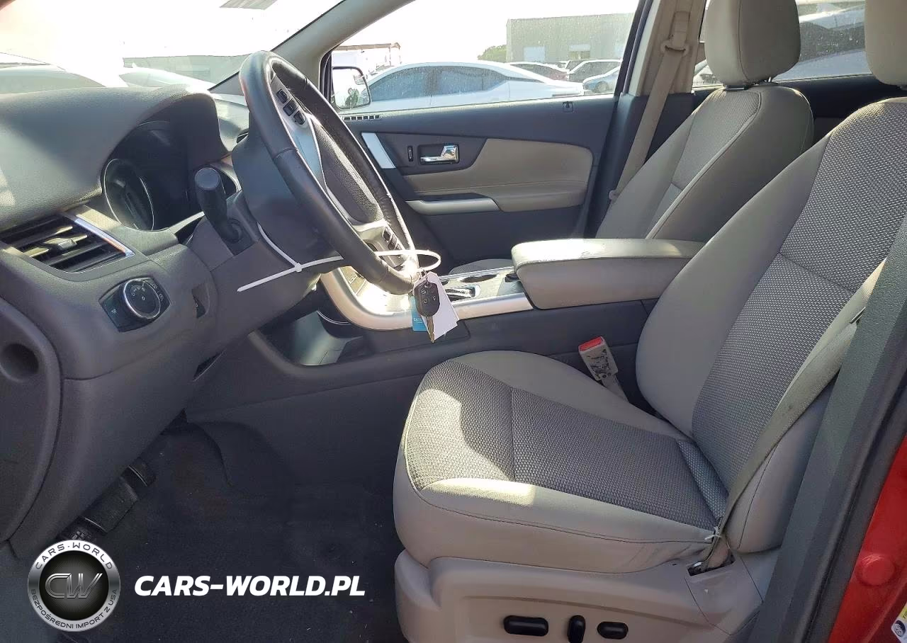 2012 Ford Edge Sel VIN:2FMDK4JC1CBA70536 - 7