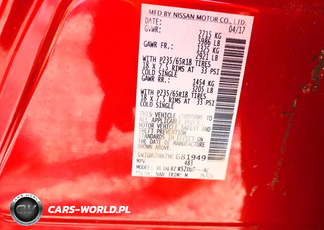2017 Nissan Pathfinder S VIN:5N1DR2MN7HC681949 - 13