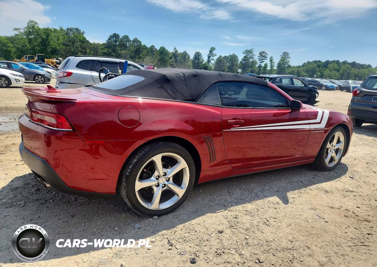 2015 Chevrolet Camaro Lt VIN:2G1FD3D38F9234155 - 3