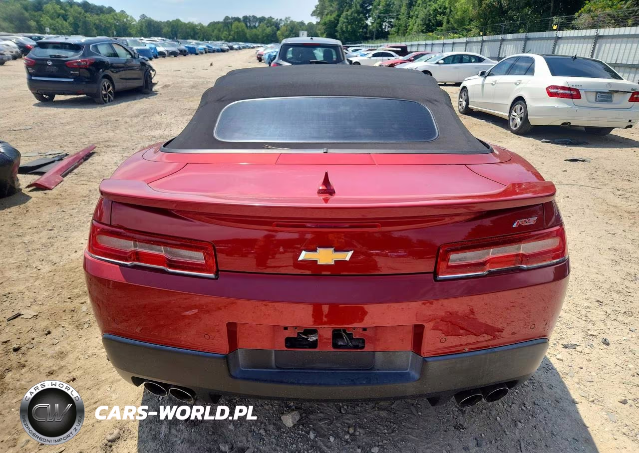 2015 Chevrolet Camaro Lt VIN:2G1FD3D38F9234155 - 6