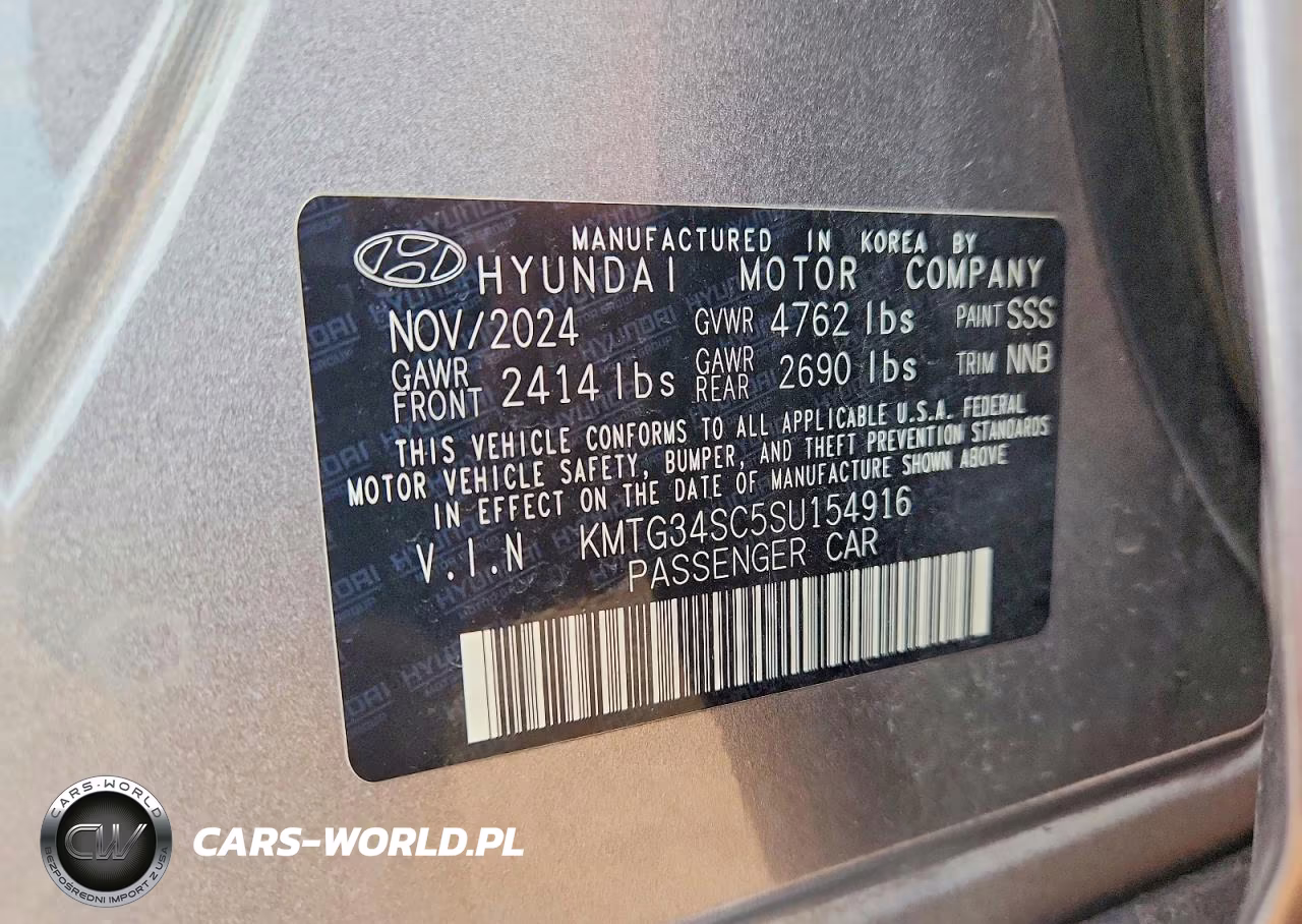 2025 Genesis G70 2.5T Standard VIN:KMTG34SC5SU154916 - 12