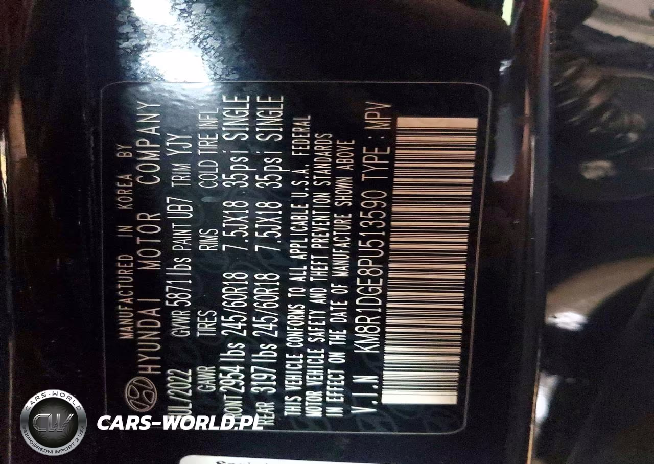 2023 Hyundai Palisade Se VIN:KM8R1DGE8PU513590 - 13