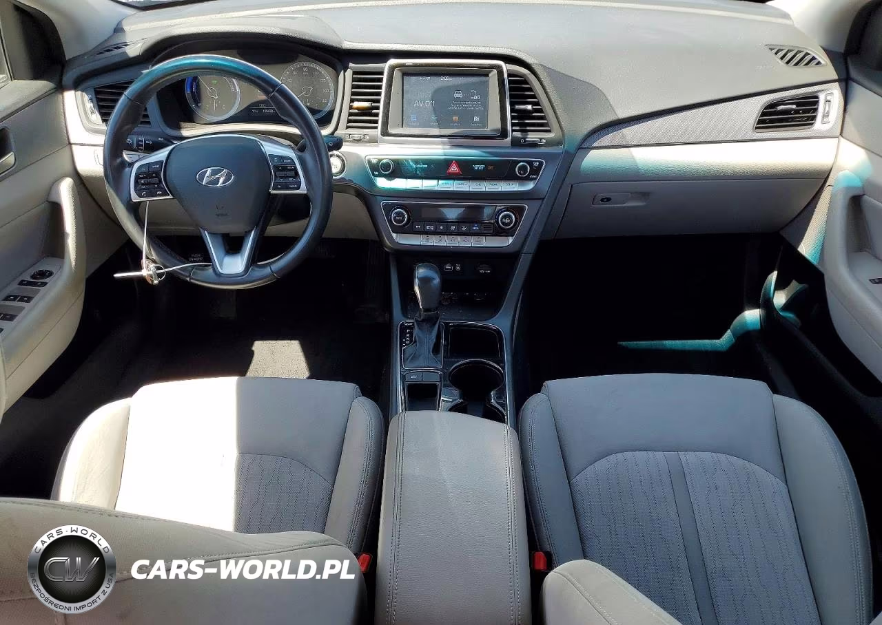 2019 Hyundai Sonata Hybrid Se VIN:KMHE24L36KA091717 - 8