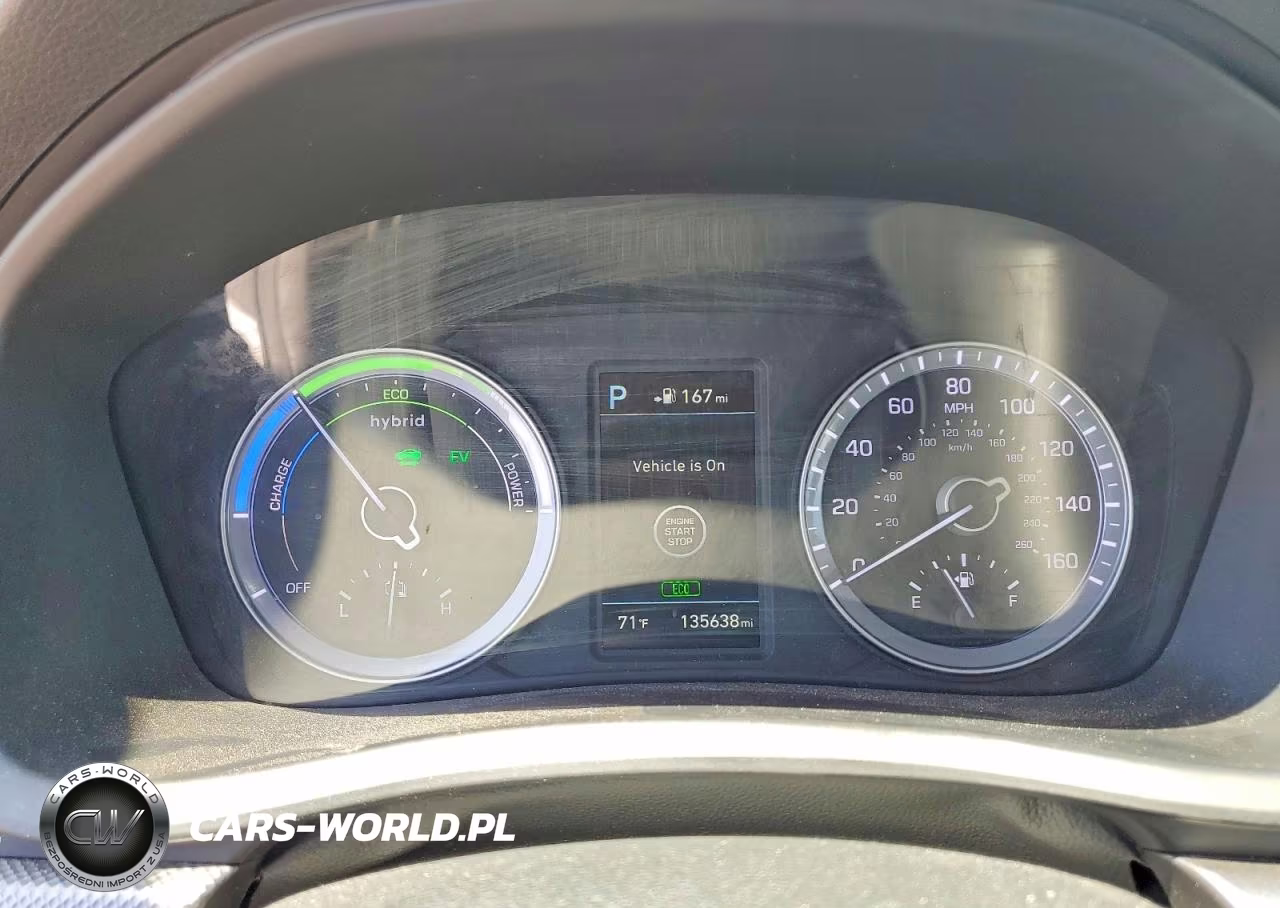 2019 Hyundai Sonata Hybrid Se VIN:KMHE24L36KA091717 - 9