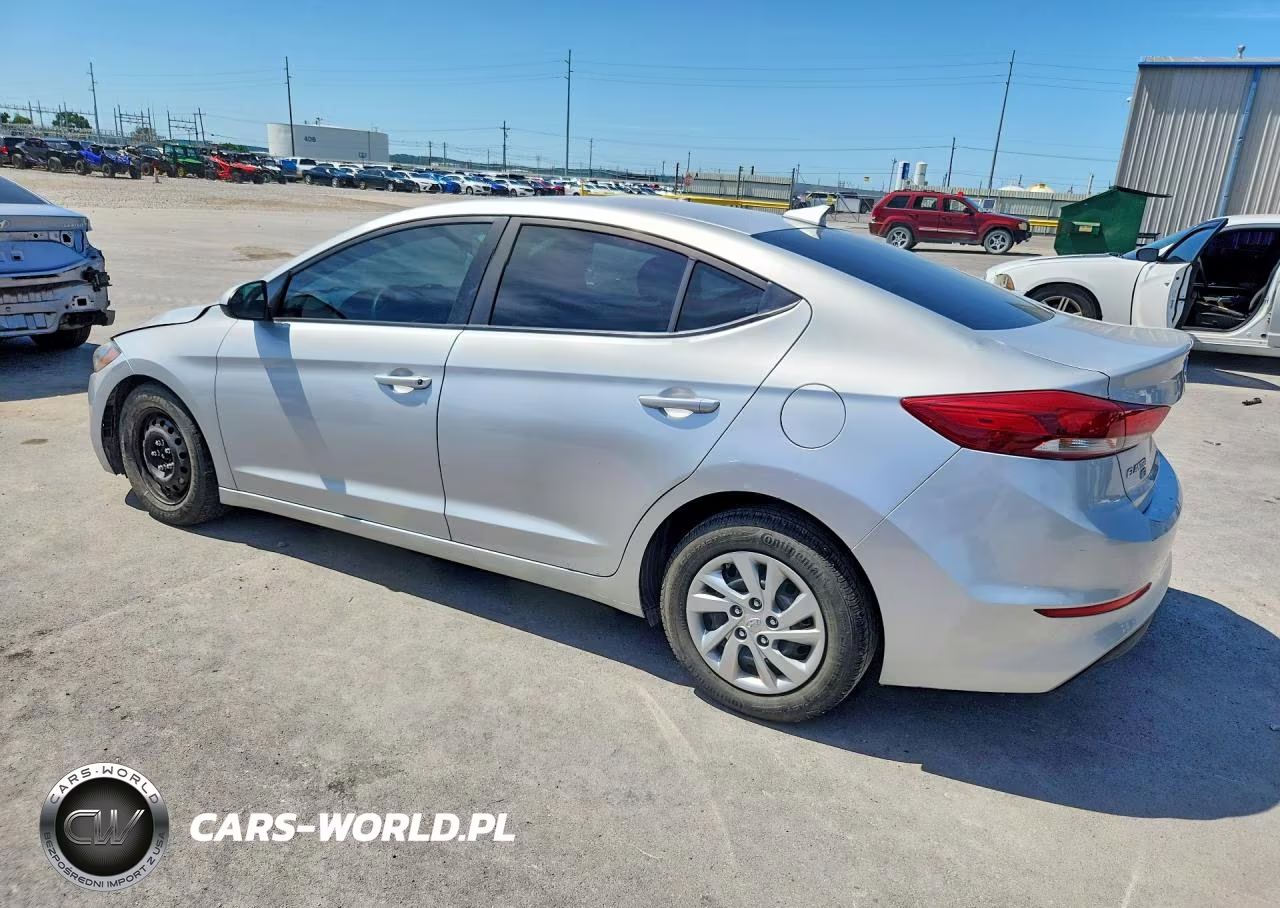 2017 Hyundai Elantra Se VIN:KMHD74LF3HU095609 - 2