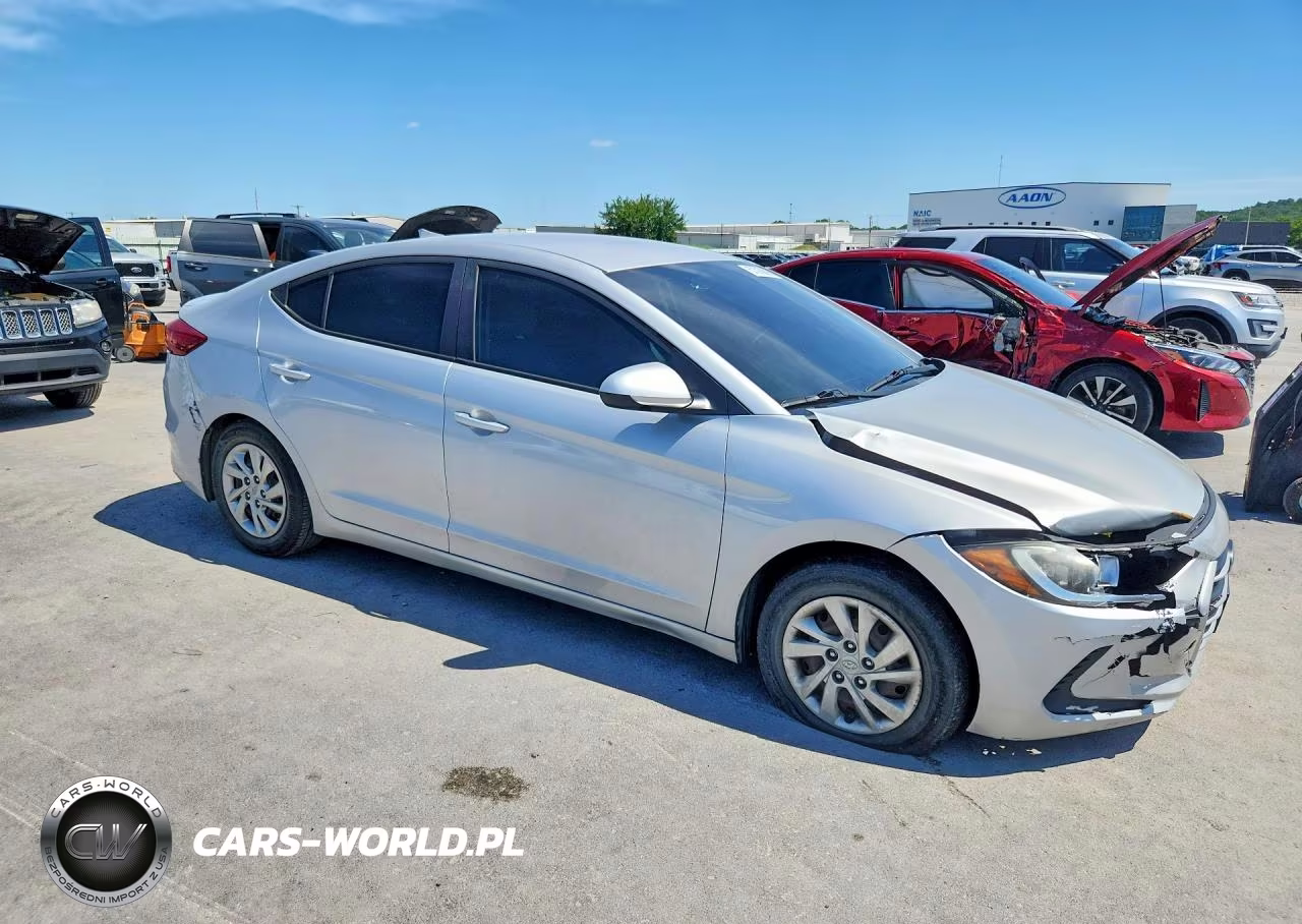 2017 Hyundai Elantra Se VIN:KMHD74LF3HU095609 - 4