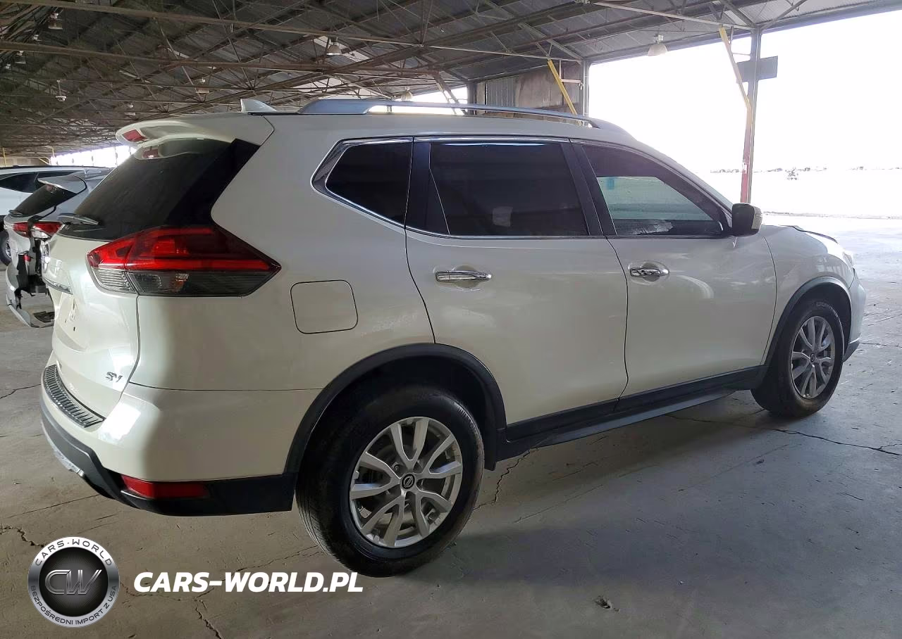 2017 Nissan Rogue Sv VIN:JN8AT2MT1HW387635 - 3
