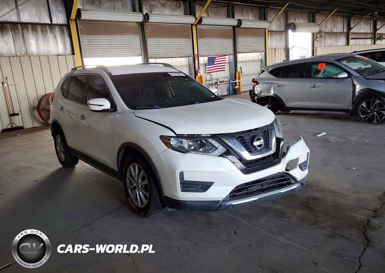 2017 Nissan Rogue Sv VIN:JN8AT2MT1HW387635 - 4