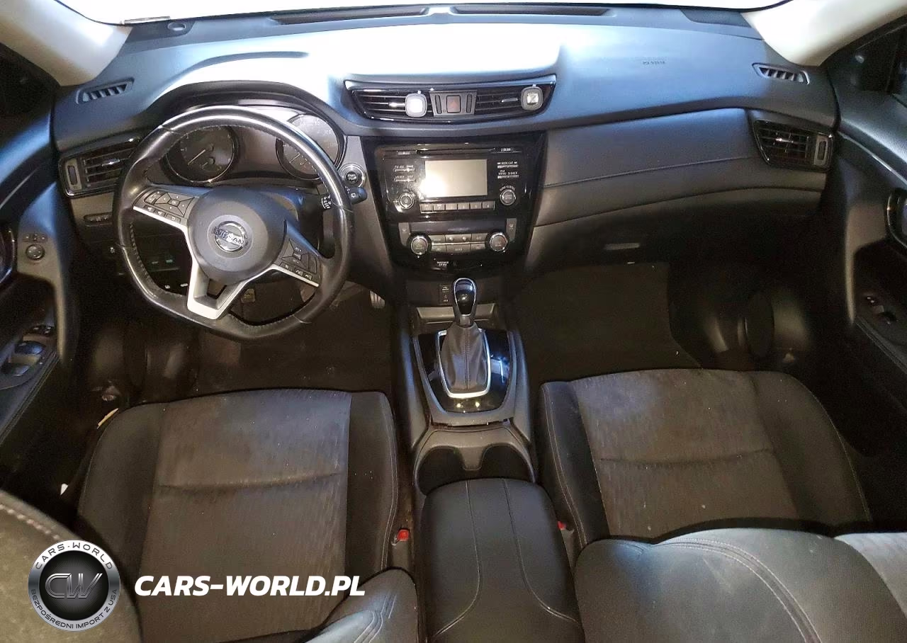 2017 Nissan Rogue Sv VIN:JN8AT2MT1HW387635 - 8