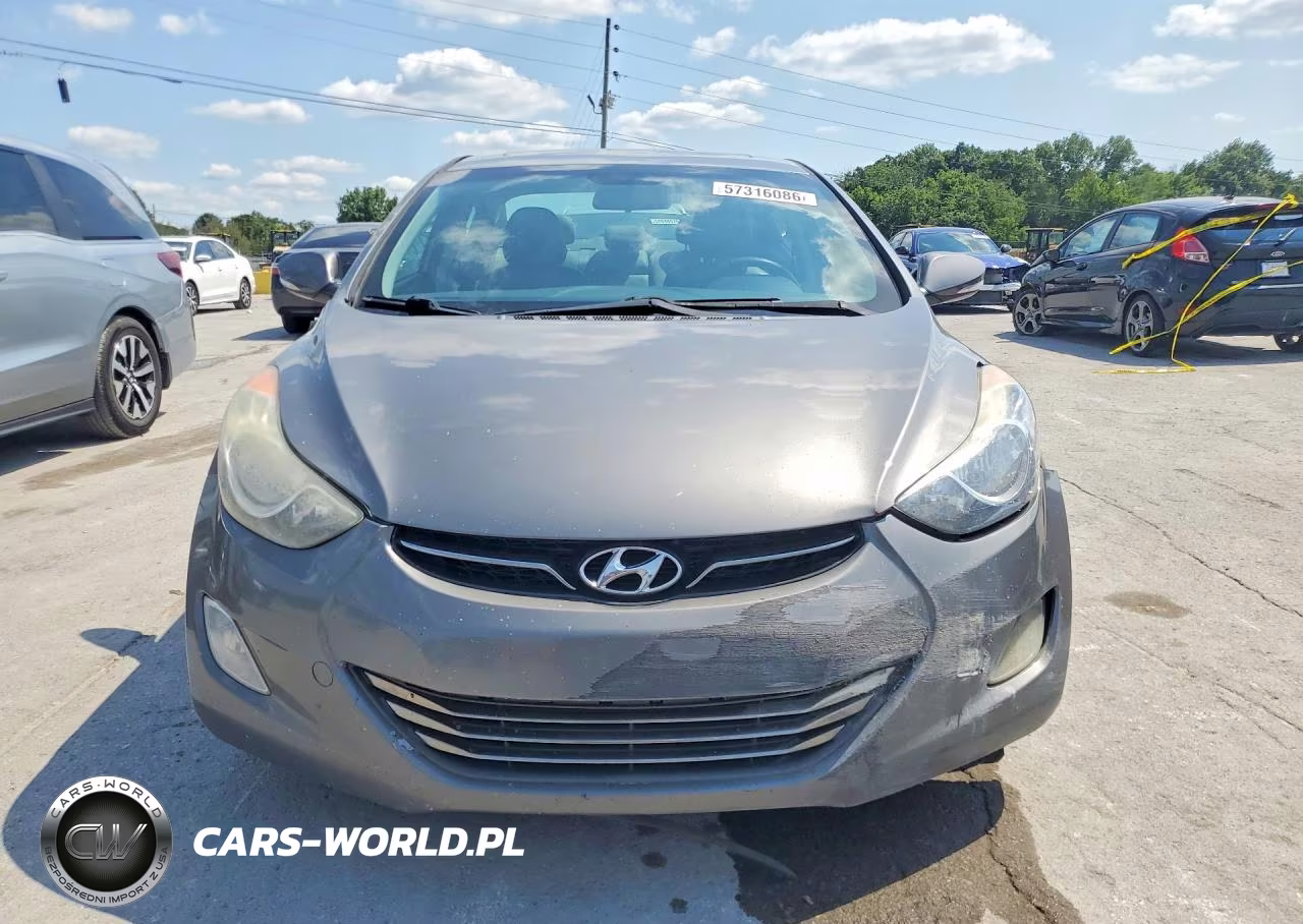 2013 Hyundai Elantra Limited VIN:5NPDH4AE9DH160432 - 5