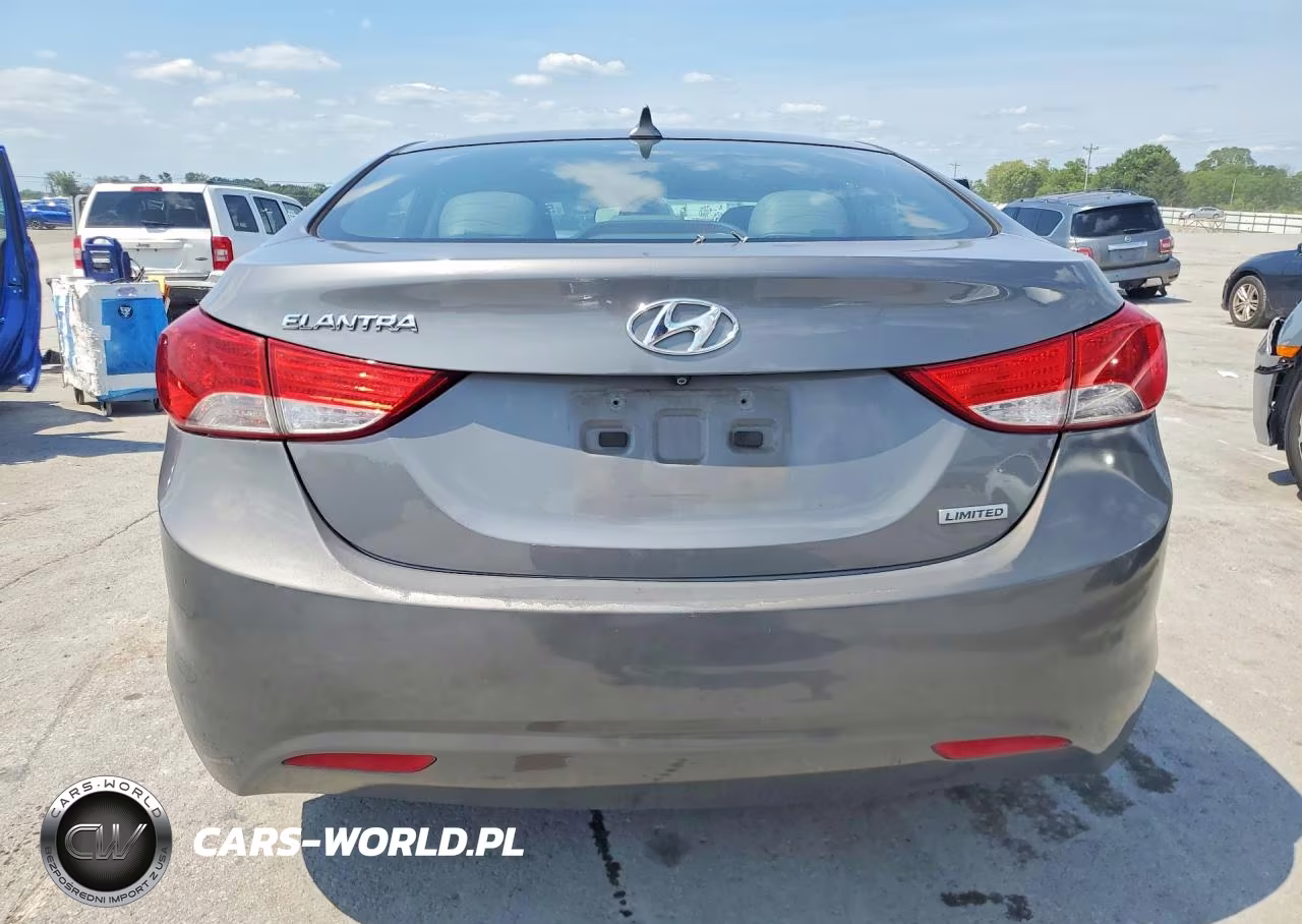 2013 Hyundai Elantra Limited VIN:5NPDH4AE9DH160432 - 6