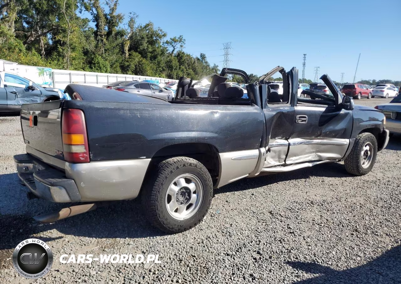 2001 GMC New Sierra C1500 VIN:2GTEC19V111318085 - 3