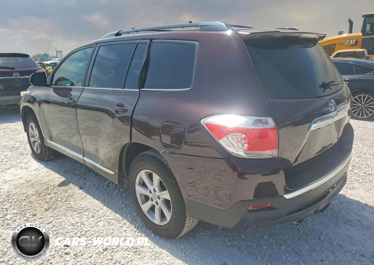 2013 Toyota Highlander Se VIN:5TDBK3EH0DS217182 - 2