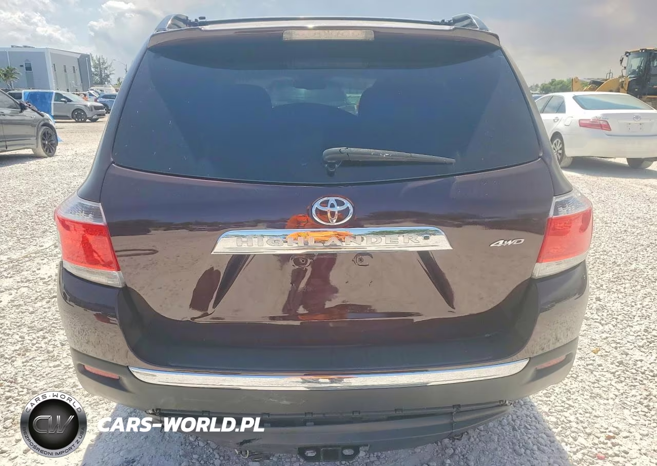 2013 Toyota Highlander Se VIN:5TDBK3EH0DS217182 - 6