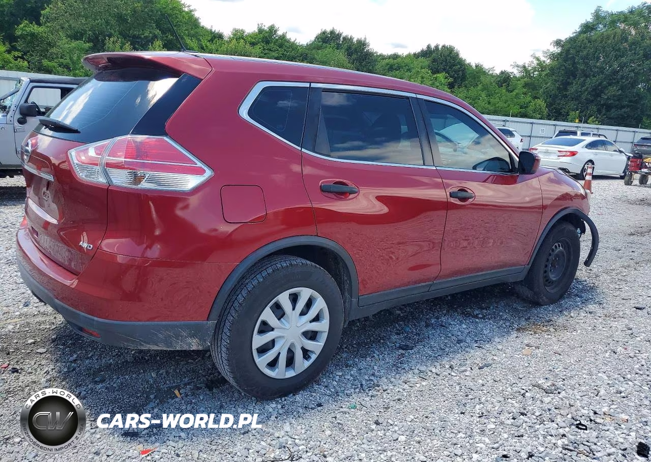 2016 Nissan Rogue S VIN:KNMAT2MV6GP697446 - 3