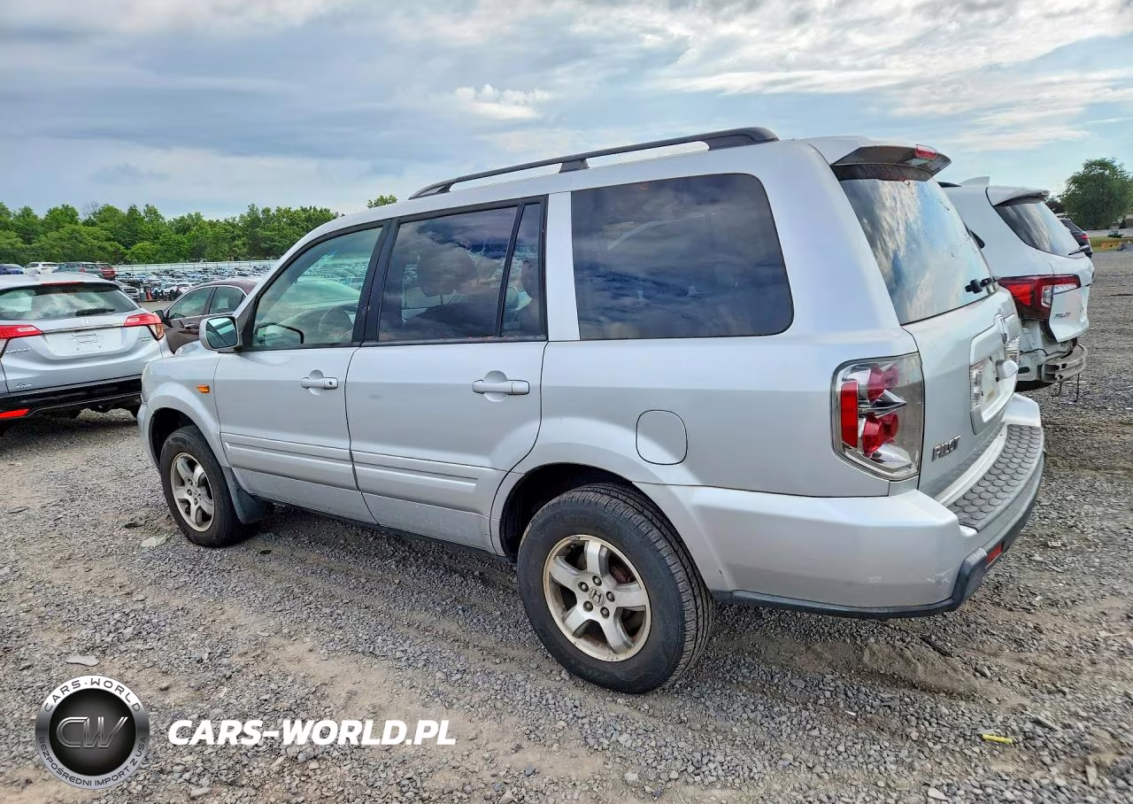 2007 Honda Pilot Ex-L VIN:2HKYF18737H517556 - 2