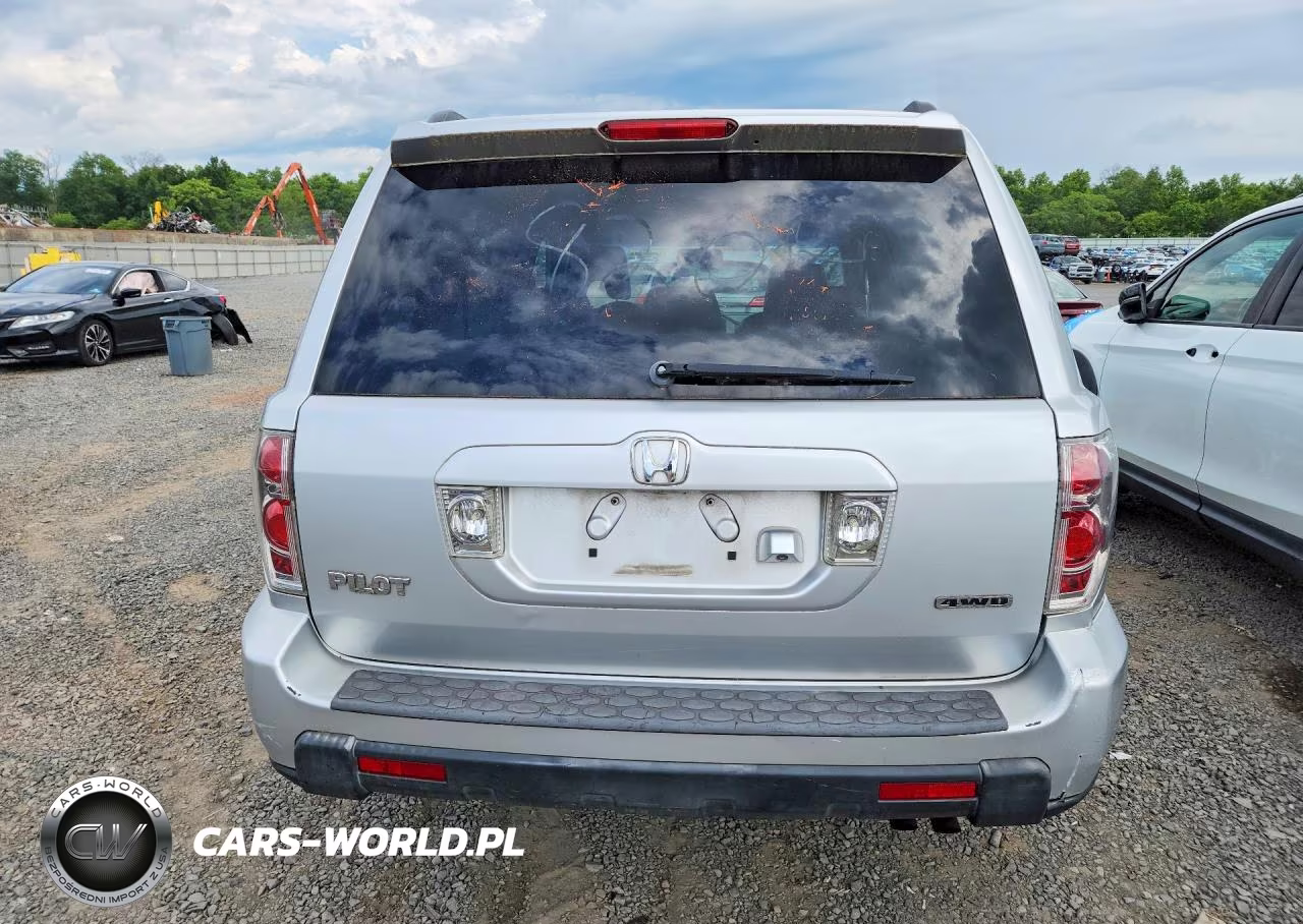 2007 Honda Pilot Ex-L VIN:2HKYF18737H517556 - 6