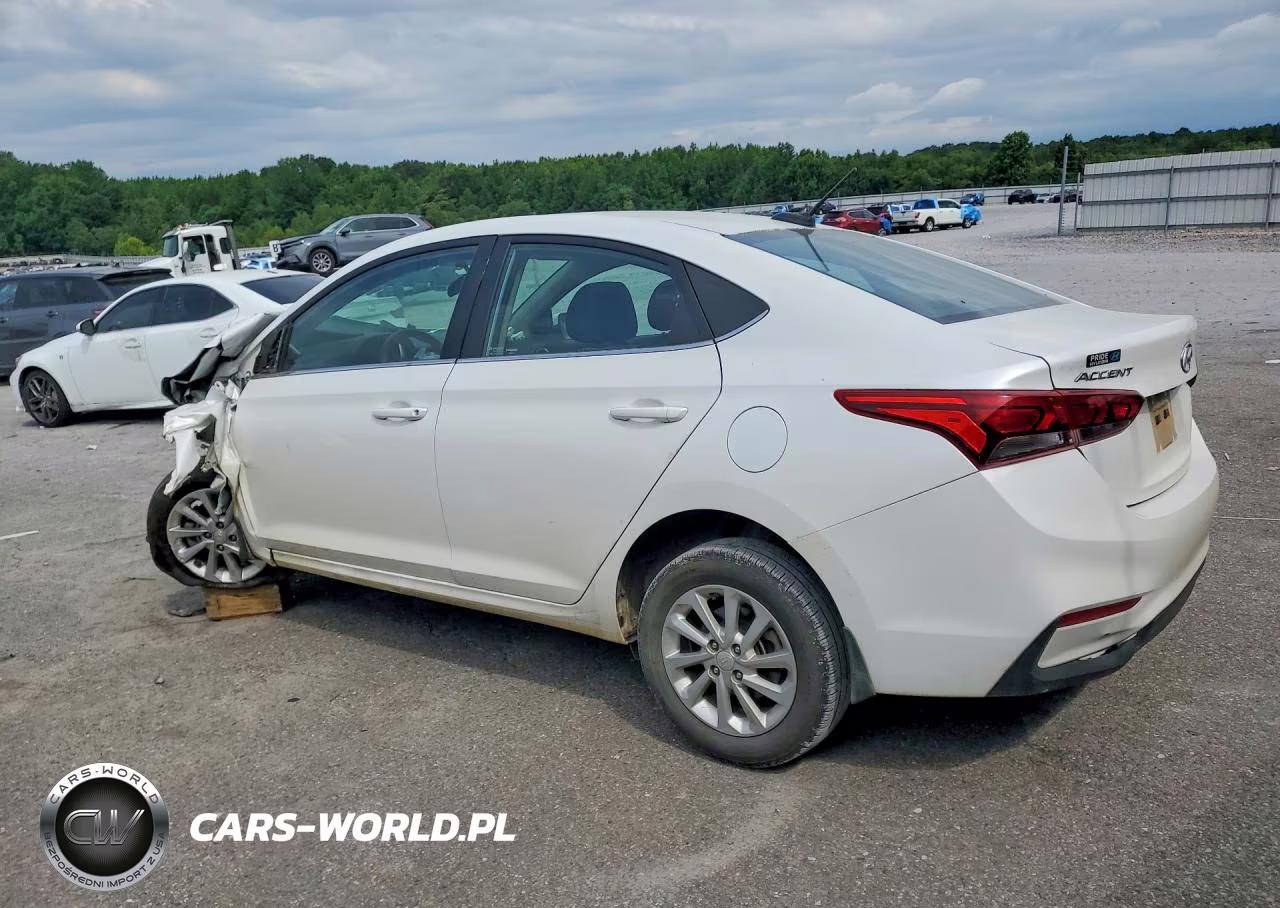 2022 Hyundai Accent Sel VIN:3KPC24A68NE173278 - 2