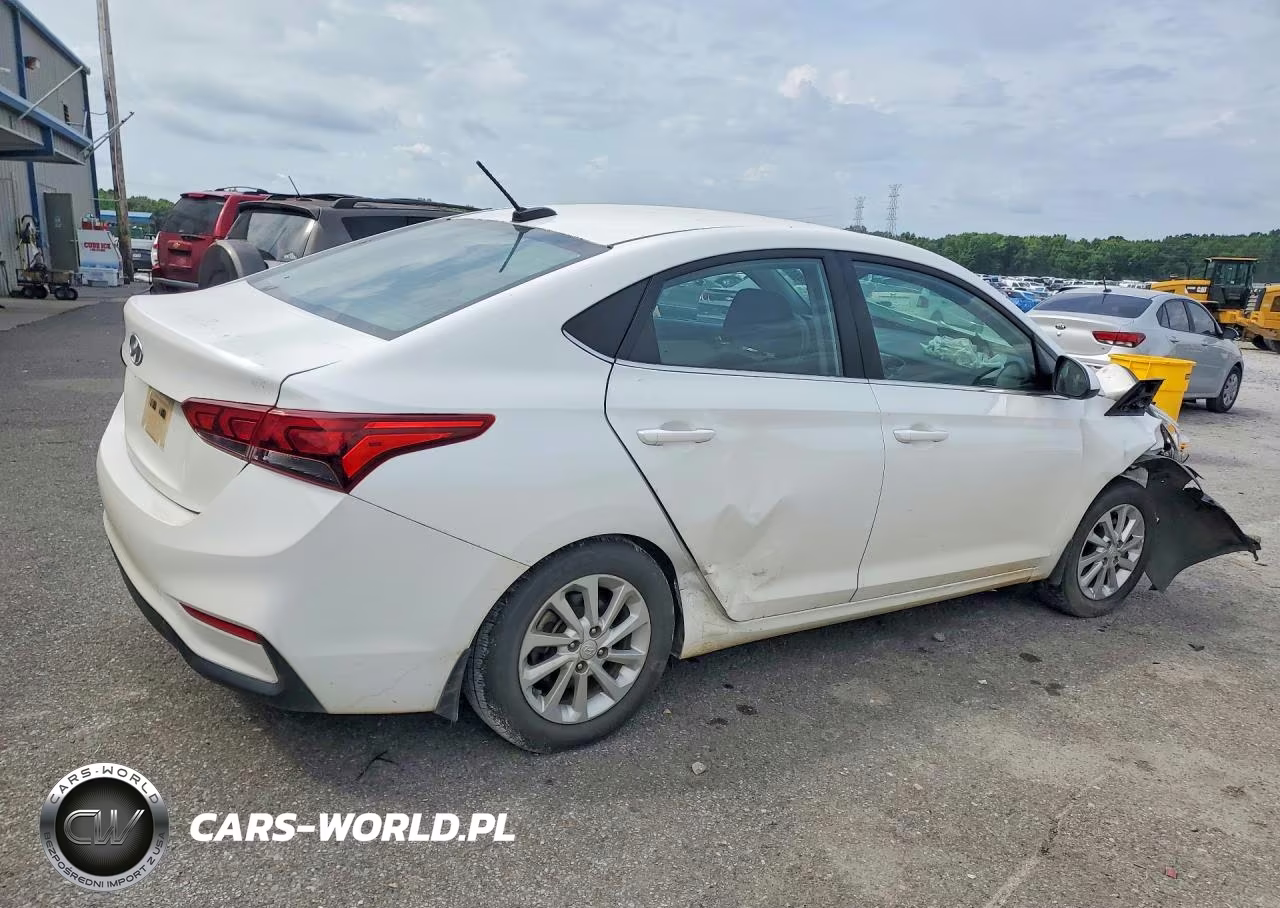 2022 Hyundai Accent Sel VIN:3KPC24A68NE173278 - 3
