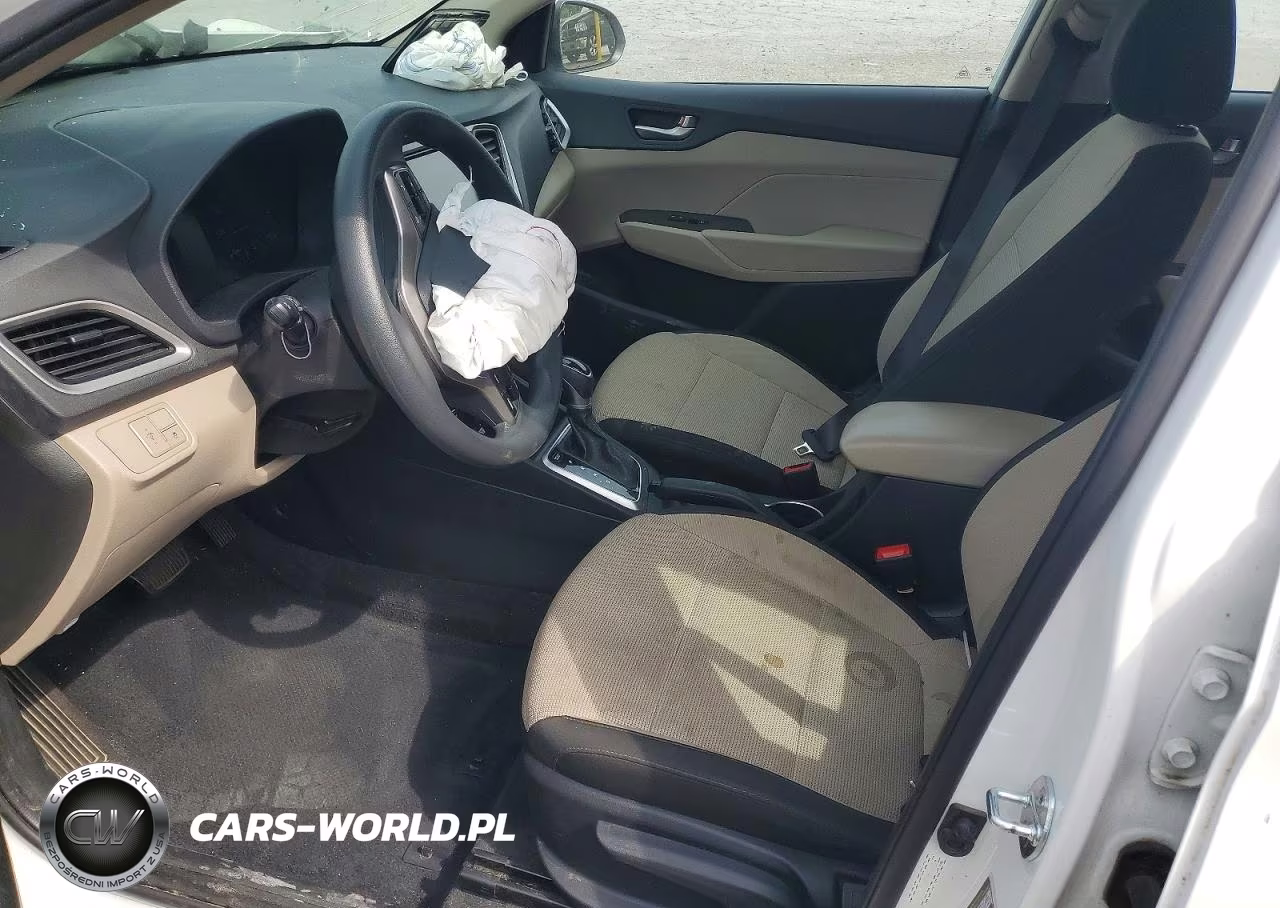 2022 Hyundai Accent Sel VIN:3KPC24A68NE173278 - 7