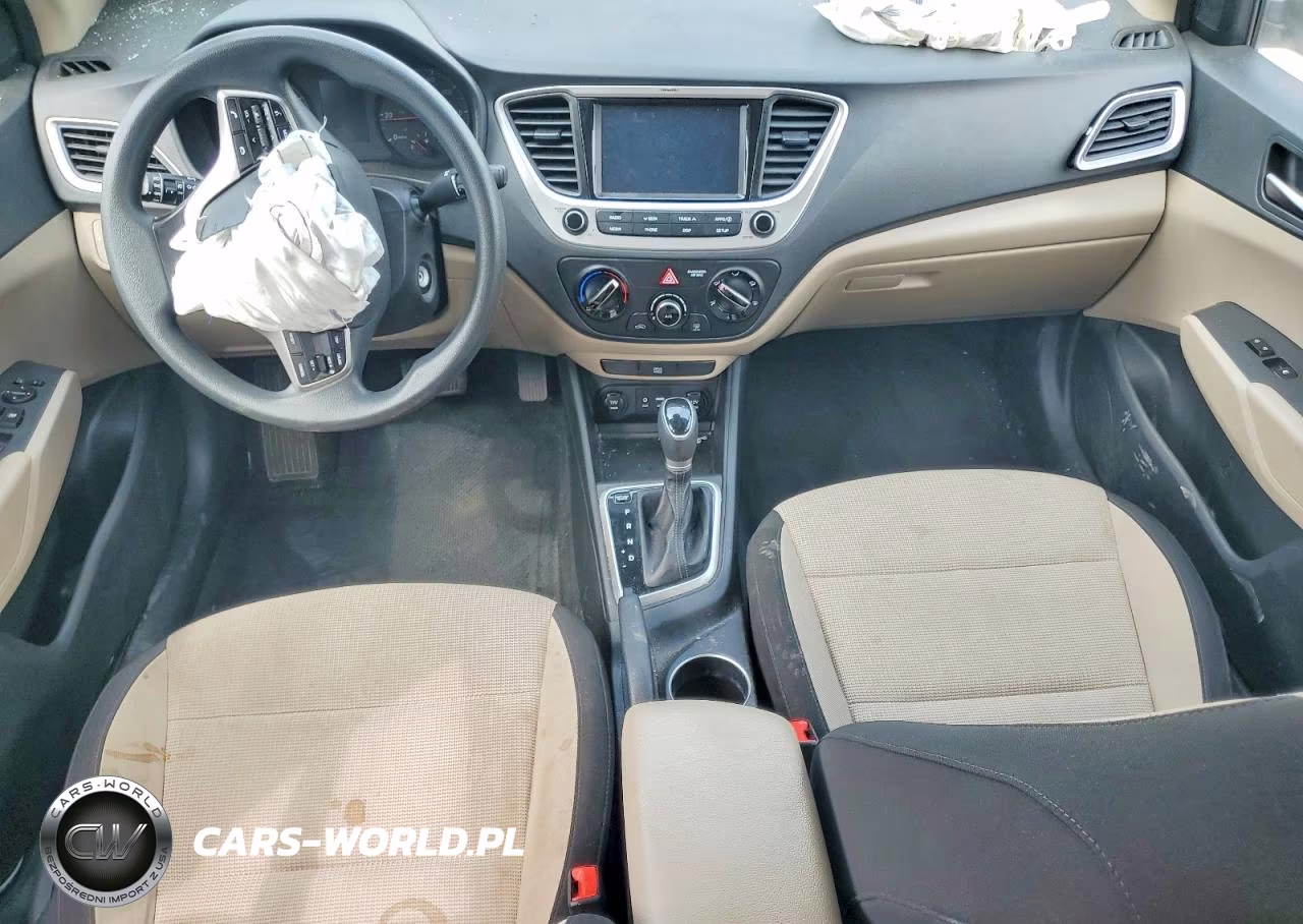 2022 Hyundai Accent Sel VIN:3KPC24A68NE173278 - 8