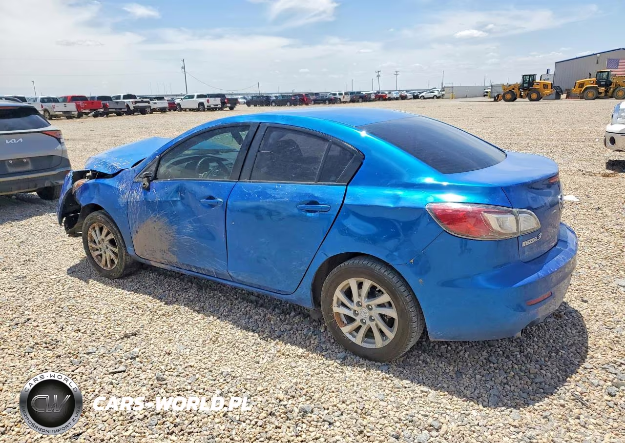 2012 Mazda 3 VIN:JM1BL1V72C1691512 - 2