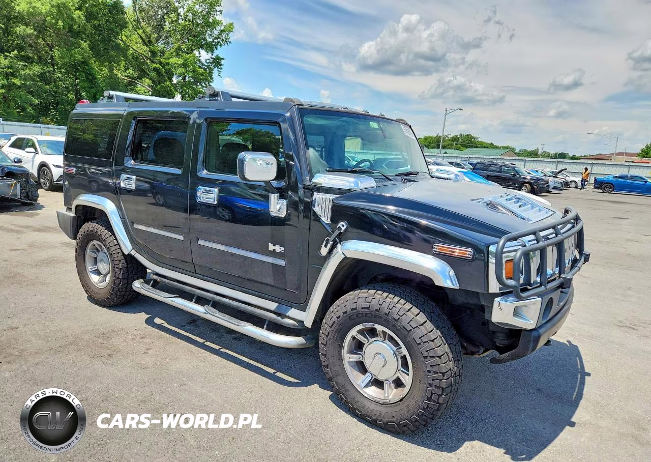 2005 Hummer H2 VIN:5GRGN23U75H117608 - 4