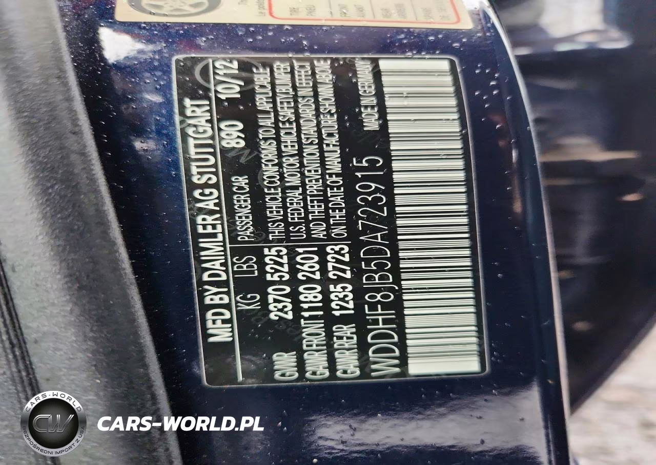 2013 Mercedes-Benz E 350 4Matic VIN:WDDHF8JB5DA723915 - 12