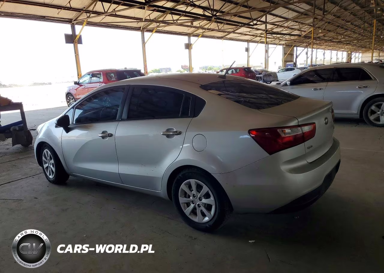 2015 Kia Rio Lx VIN:KNADM4A37F6515733 - 2