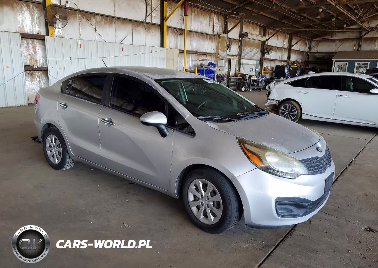 2015 Kia Rio Lx VIN:KNADM4A37F6515733 - 4