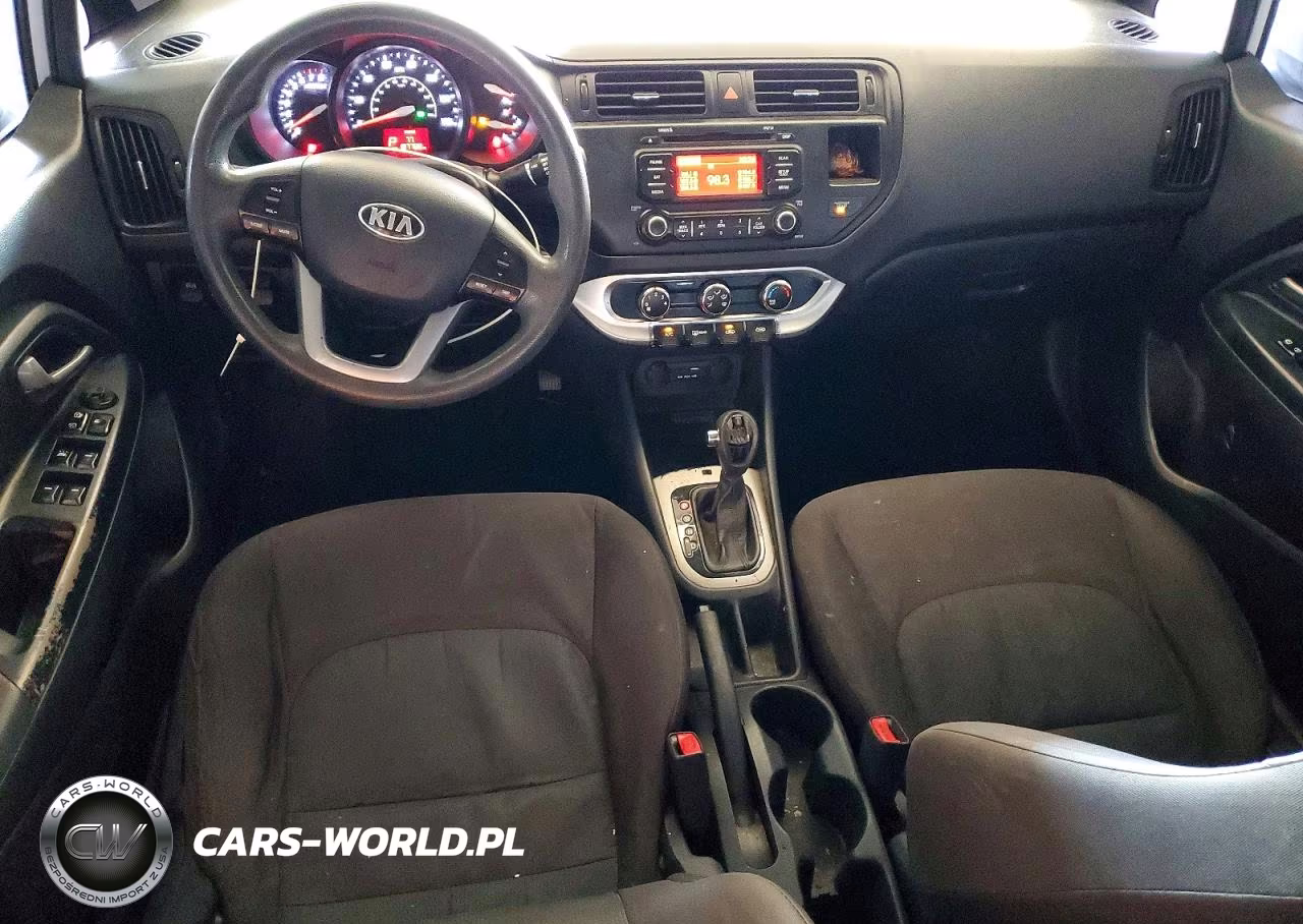 2015 Kia Rio Lx VIN:KNADM4A37F6515733 - 8