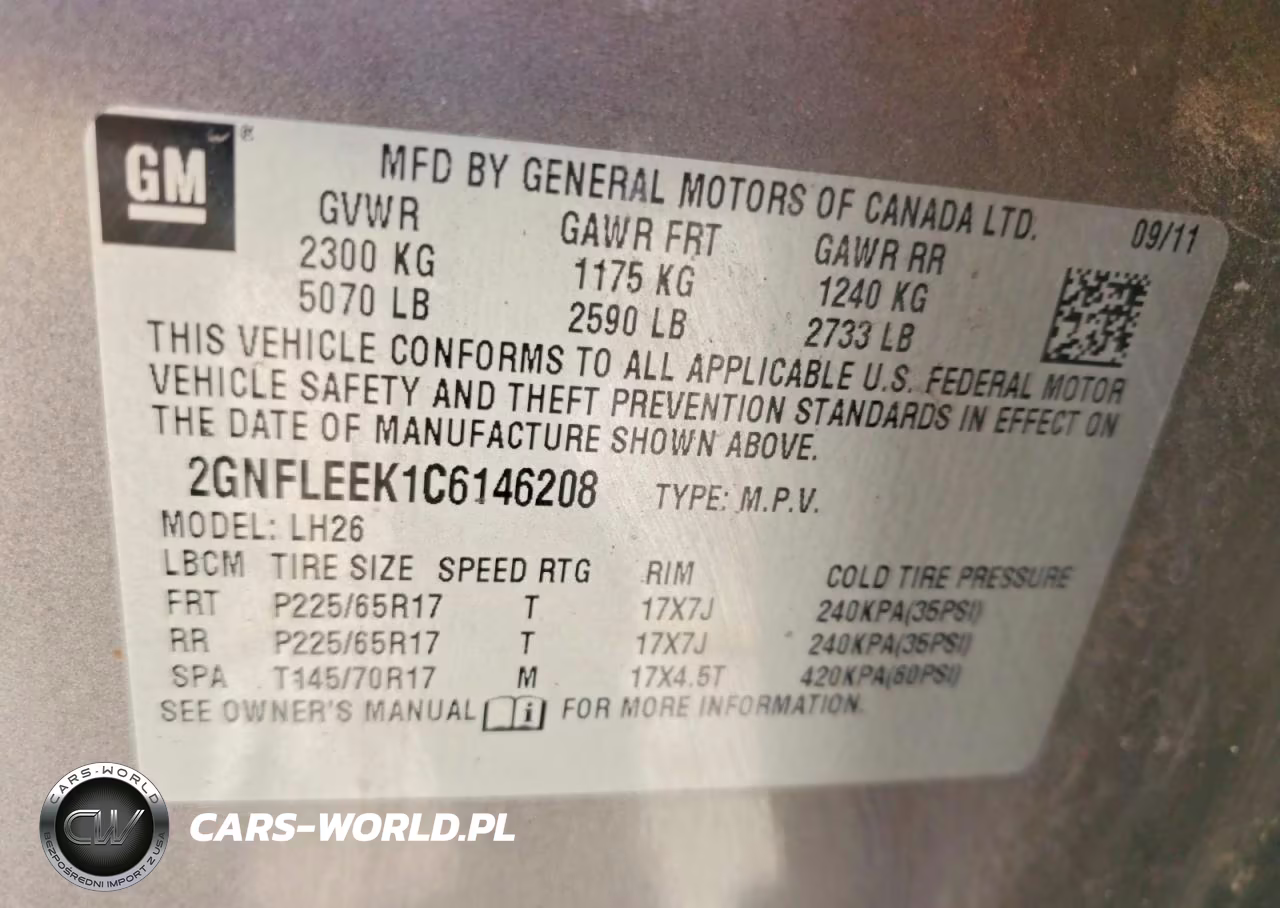 2012 Chevrolet Equinox Lt VIN:2GNFLEEK1C6146208 - 13