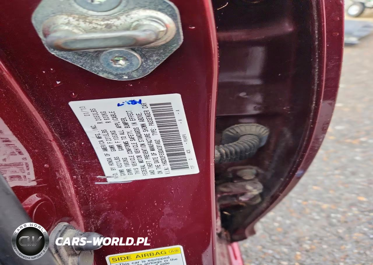 2013 Honda Accord Sport VIN:1HGCR2F59DA091482 - 12