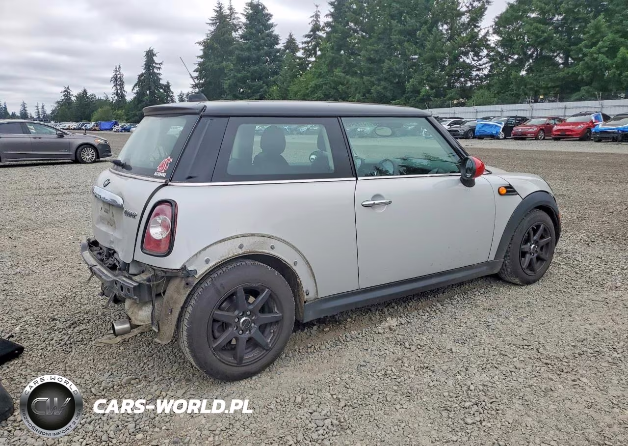 2012 Mini Cooper VIN:WMWSU3C57CT366933 - 3