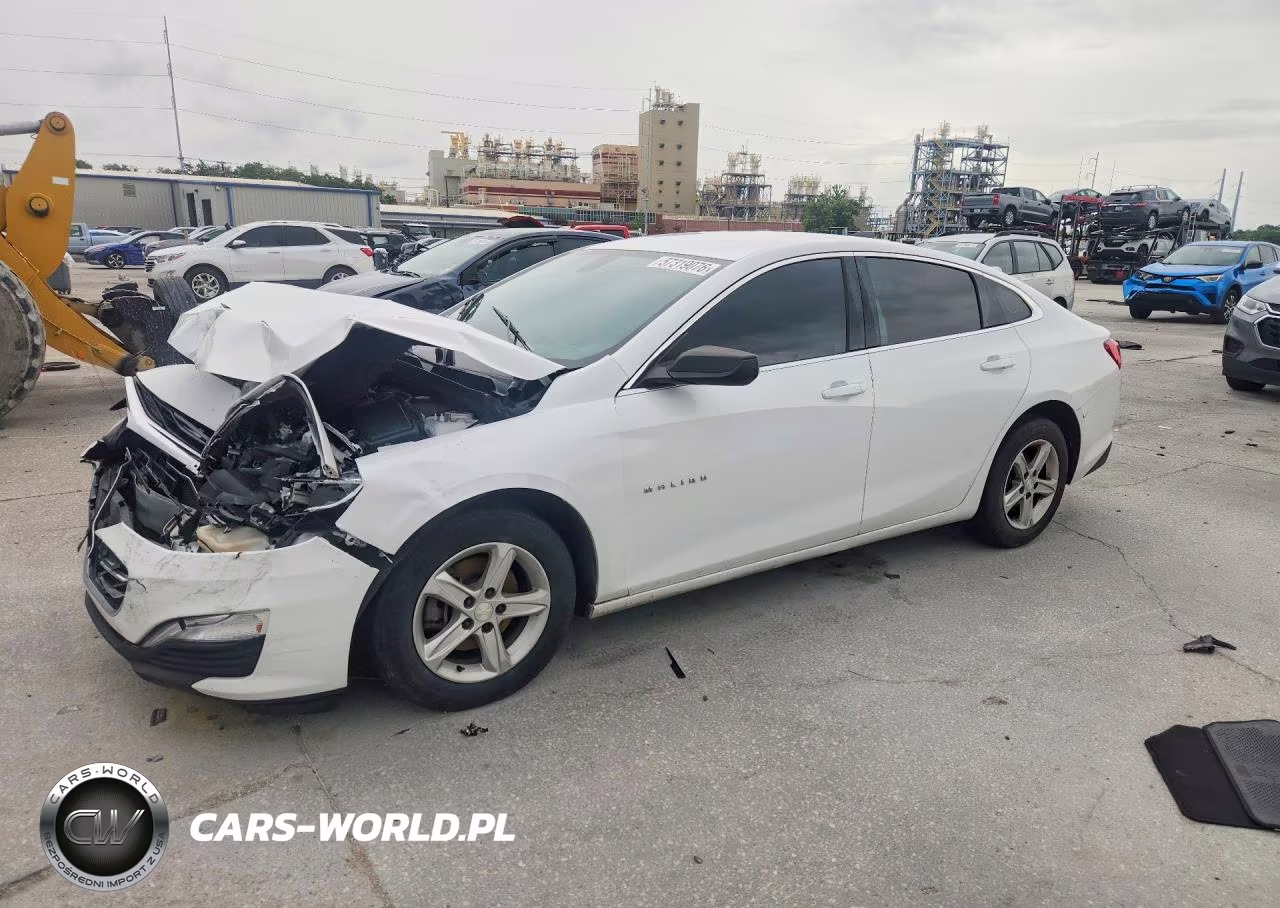 2020 Chevrolet Malibu Ls VIN:1G1ZB5ST0LF075846 - 1