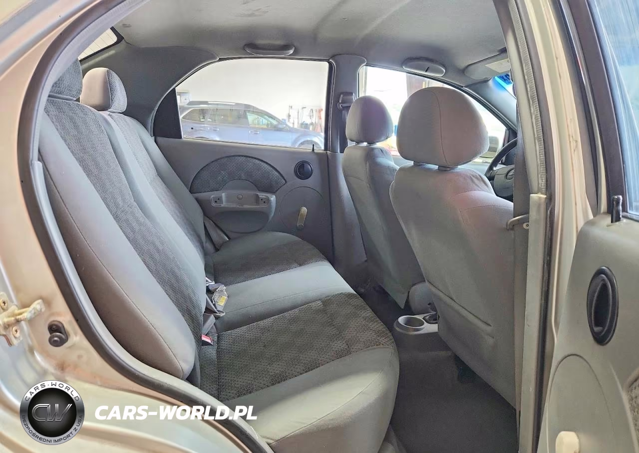 2005 Chevrolet Aveo Base VIN:KL1TD52665B446561 - 10