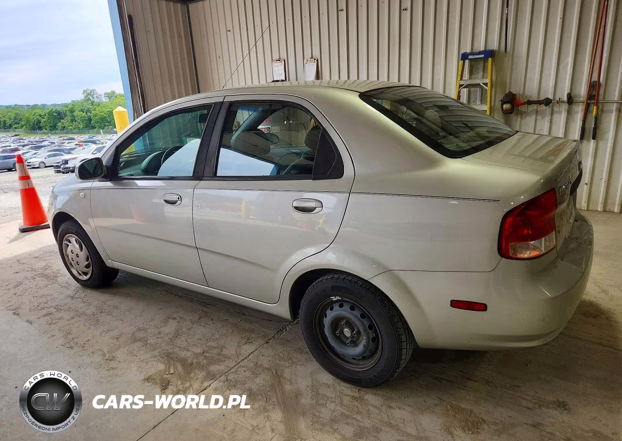 2005 Chevrolet Aveo Base VIN:KL1TD52665B446561 - 2