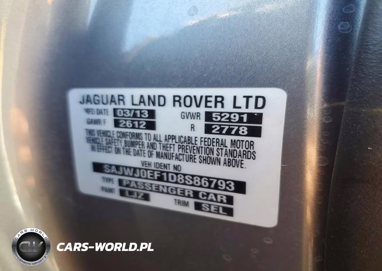 2013 Jaguar Xf VIN:SAJWJ0EF1D8S86793 - 13